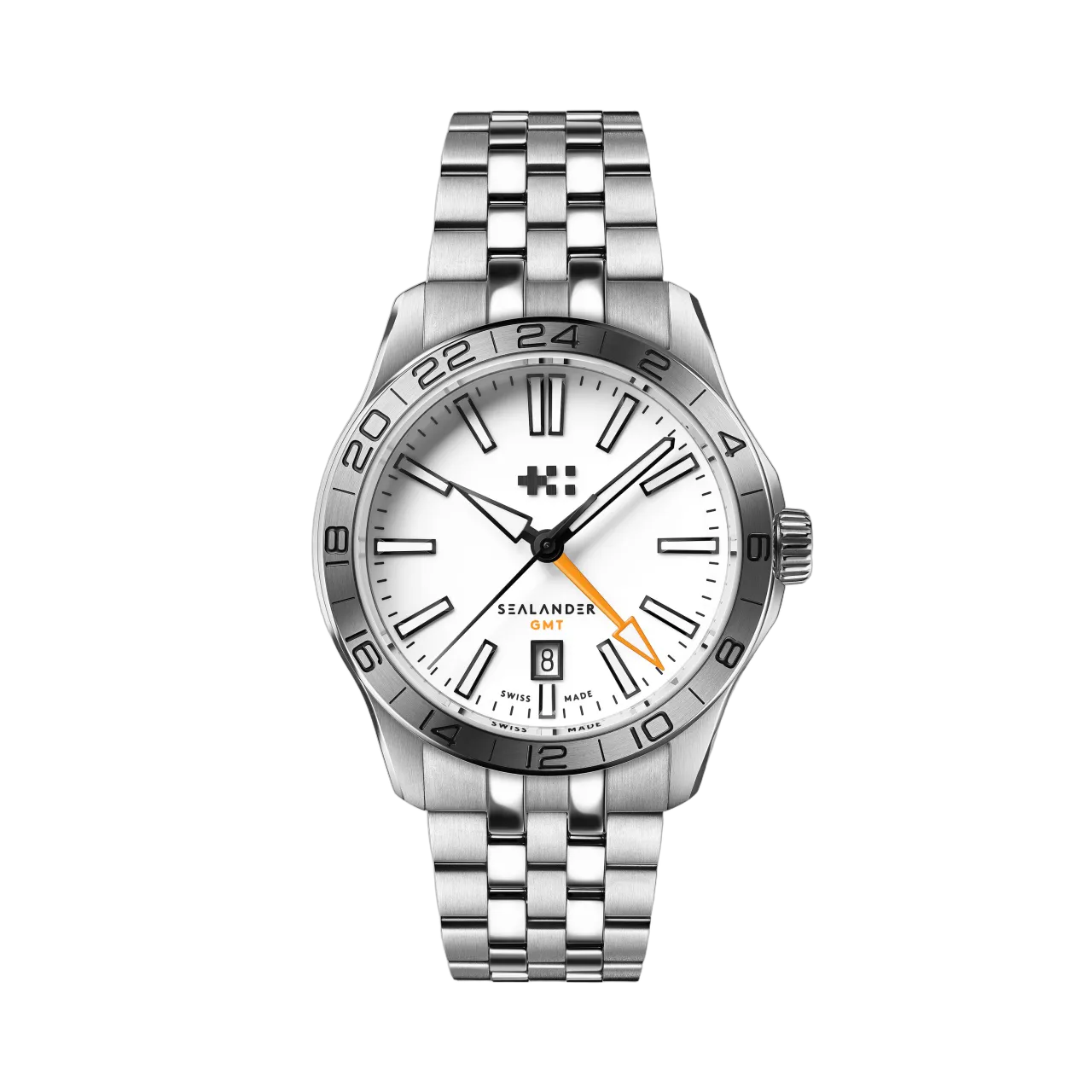 Christopher Ward C63 Sealander GMT Otomatik Beyaz C6342AGM4S00W0B1