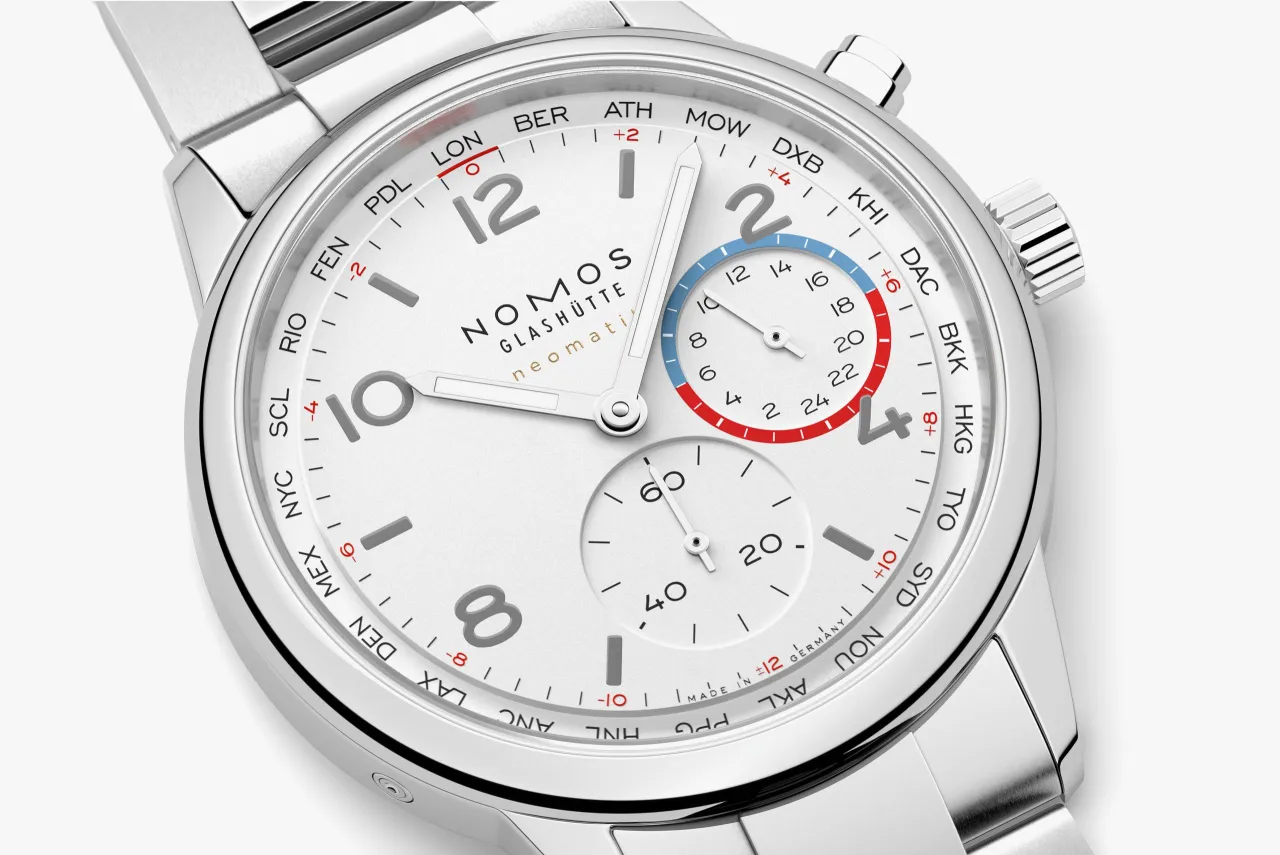 NOMOS Glashütte Club Sport Neomatik Worldtimer 792SB detay görseli 2