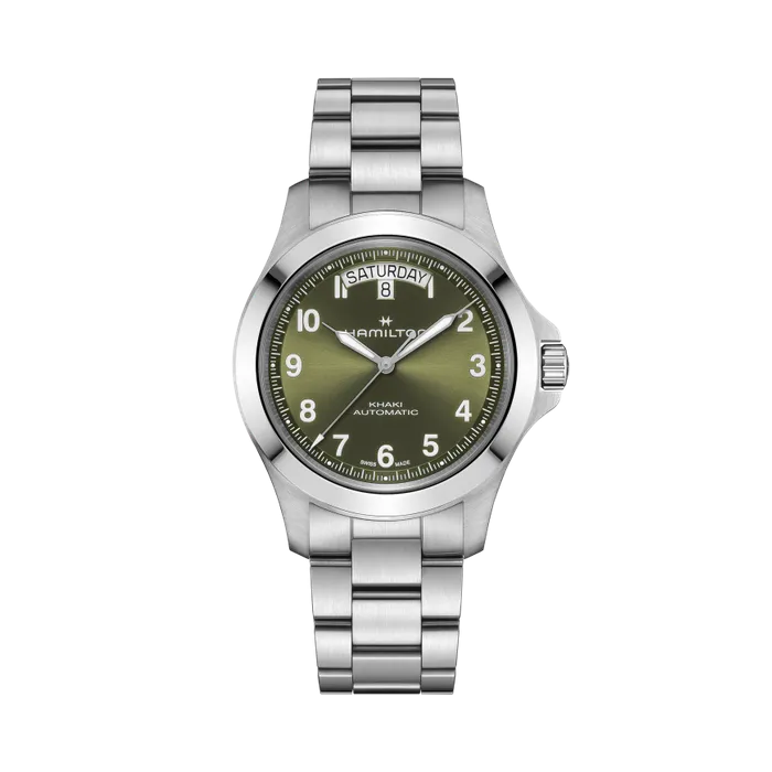 Hamilton Khaki Field King Day-Date Otomatik Yeşil H64475160