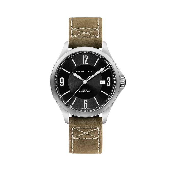 Hamilton Khaki Aviation Auto Otomatik Siyah H76665835