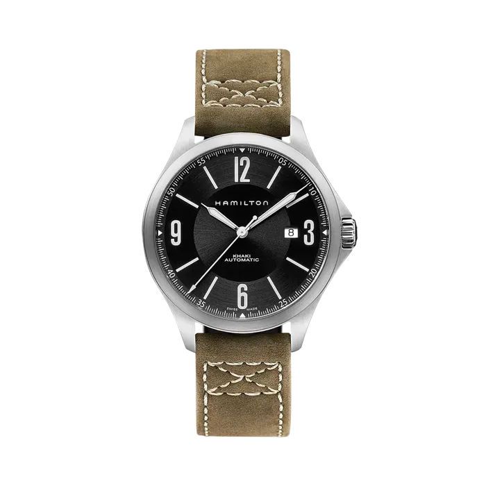 Hamilton Khaki Aviation Auto Otomatik Siyah H76665835