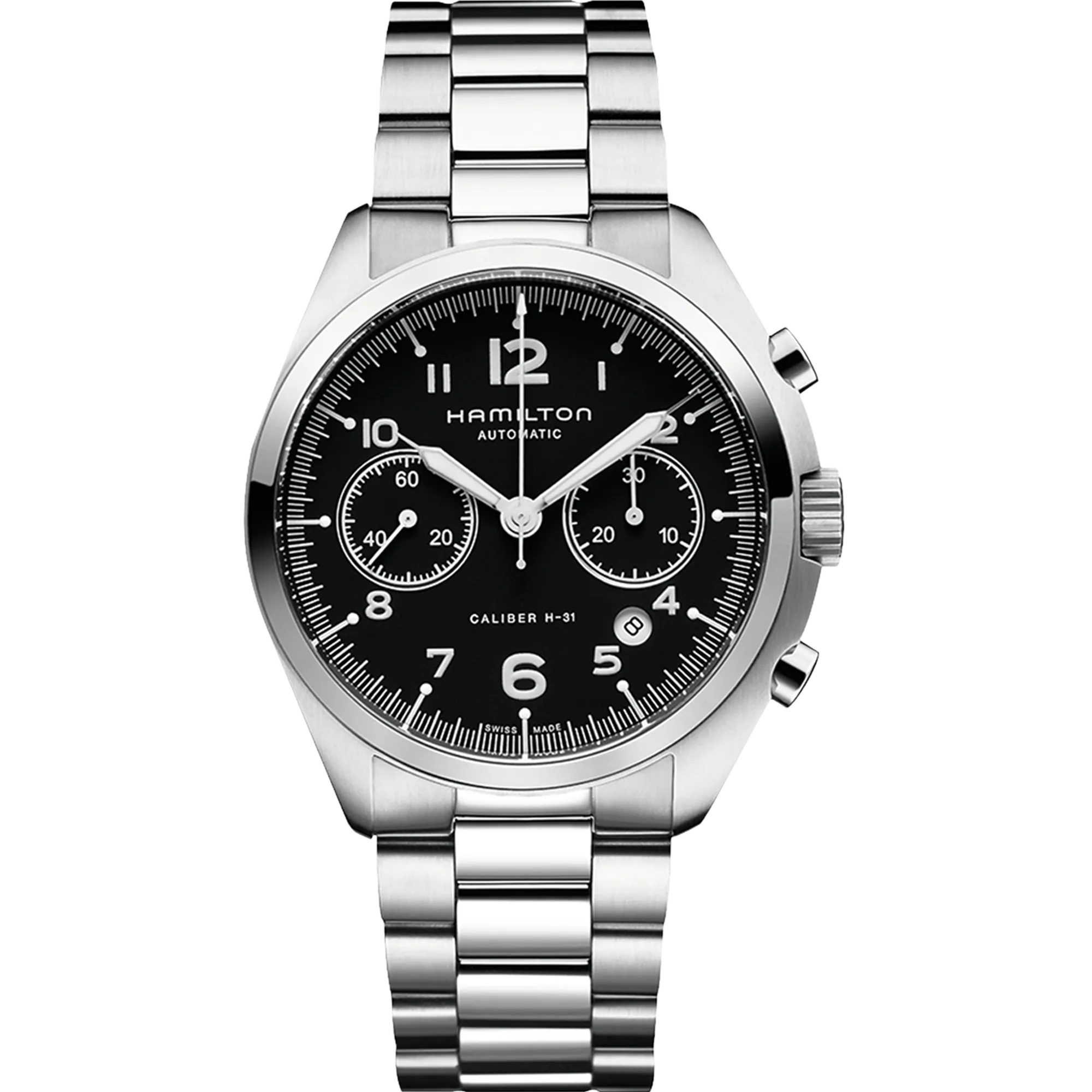 Hamilton Khaki Aviation Pilot Pioneer Auto Chrono Otomatik Siyah H76416135 detay görseli 1