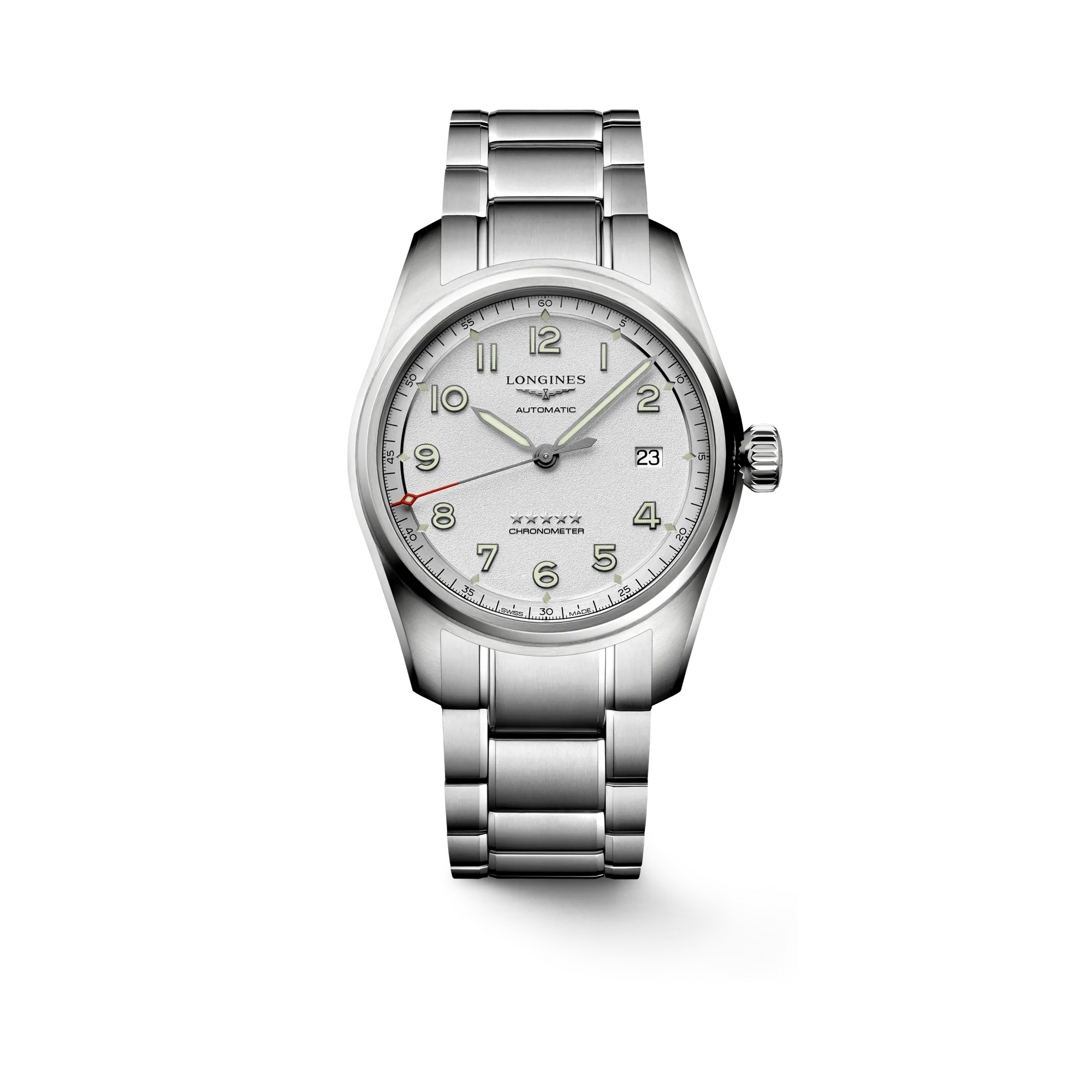 Longines Spirit Otomatik Gümüş L38104736