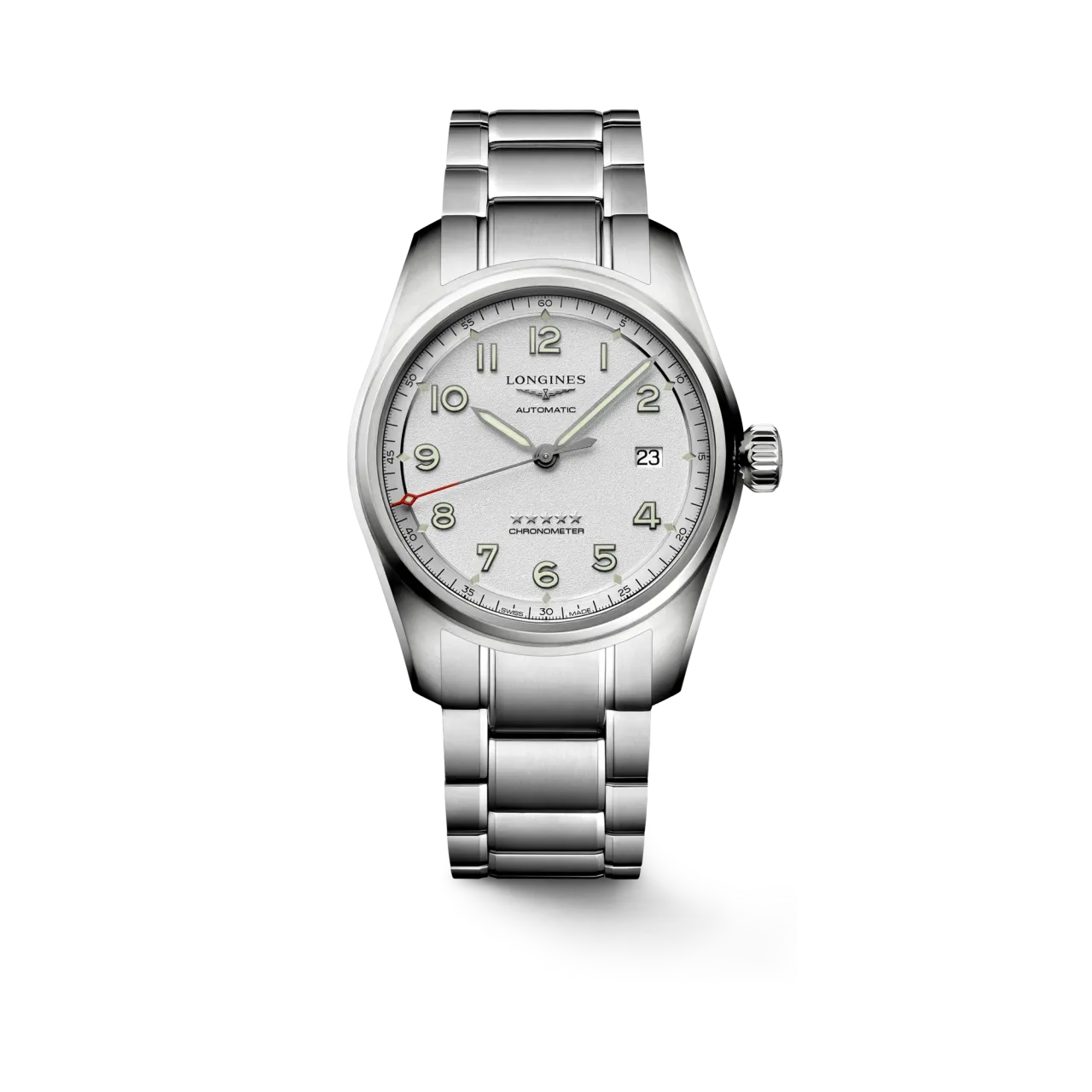 Longines Spirit Otomatik Gümüş L38104736