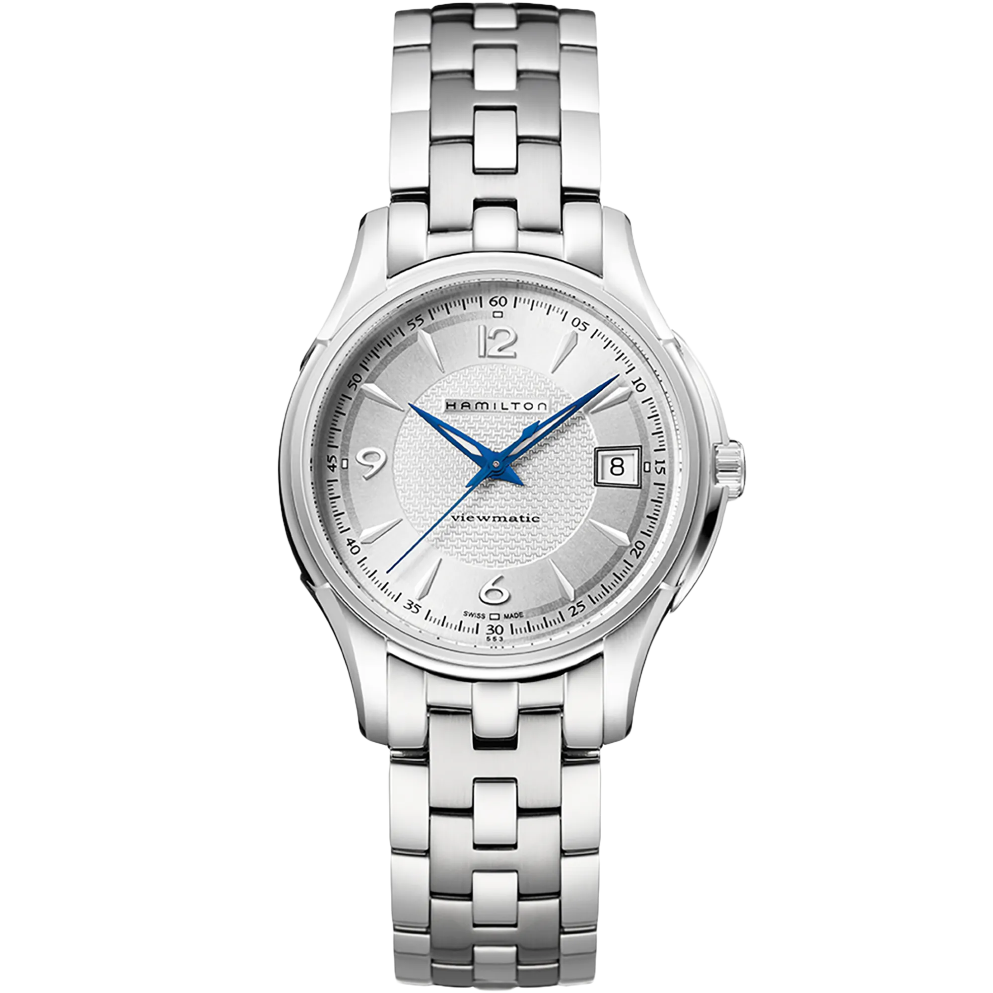 Hamilton Jazzmaster Viewmatic Auto Otomatik Gümüş H32455157 detay görseli 1
