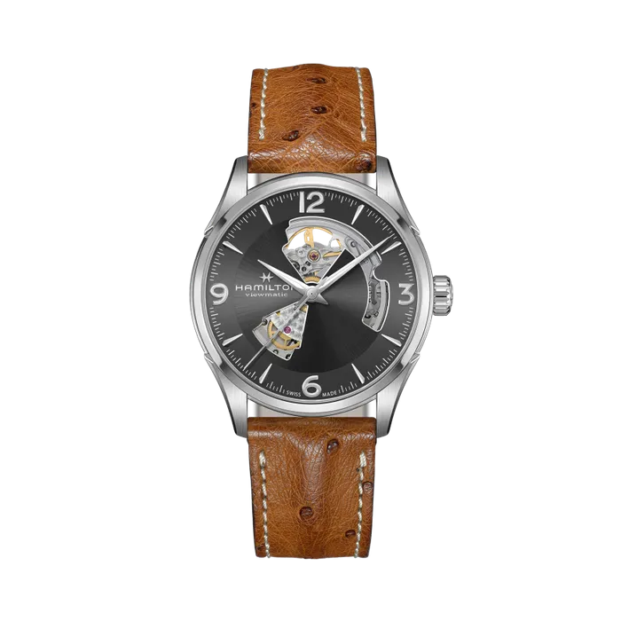 Hamilton Jazzmaster Open Heart Auto Grey H32705581