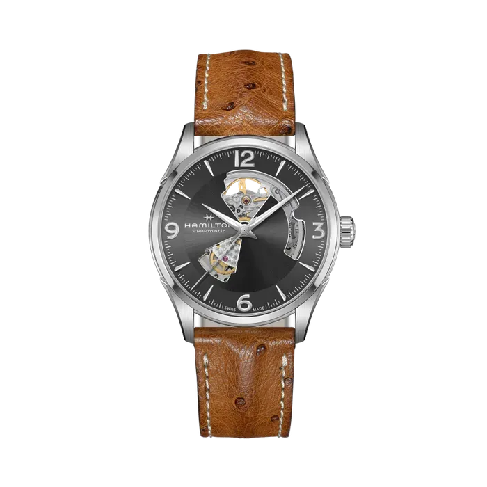 Hamilton Jazzmaster Open Heart Auto Grey H32705581