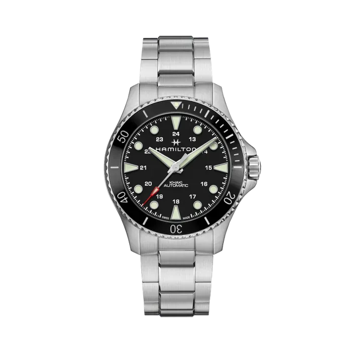 Hamilton Khaki Navy Scuba Auto Otomatik Siyah H82515130