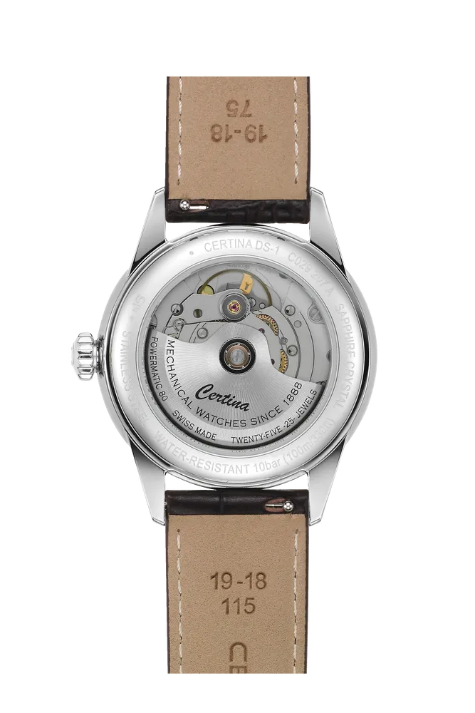 Certina DS-1 38mm Otomatik Yeşil C0292071609100 detay görseli 1