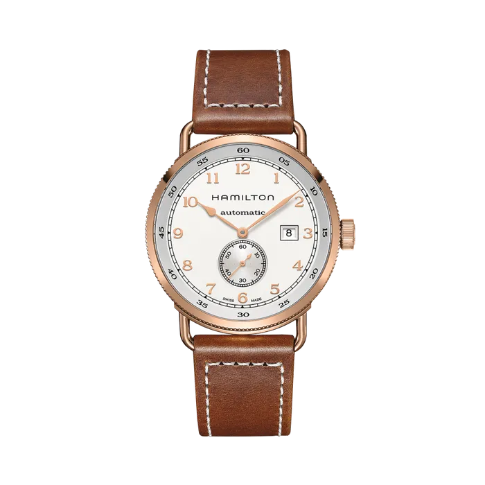 Hamilton Khaki Navy Pioneer Small Second Auto Otomatik Gümüş H77745553