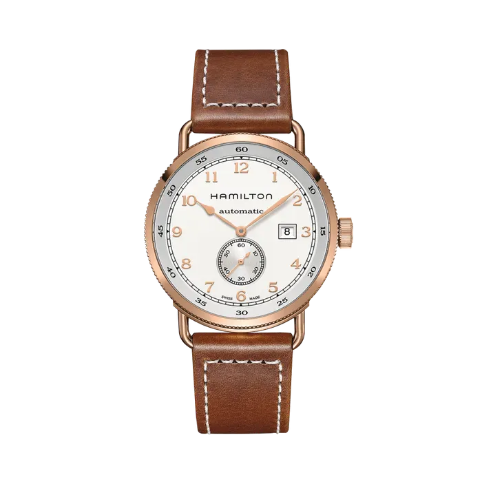 Hamilton Khaki Navy Pioneer Small Second Auto Otomatik Gümüş H77745553
