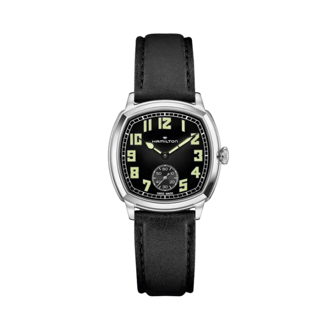 Hamilton American Classic Cushion Mechanical Black H36129730 Görsel 1
