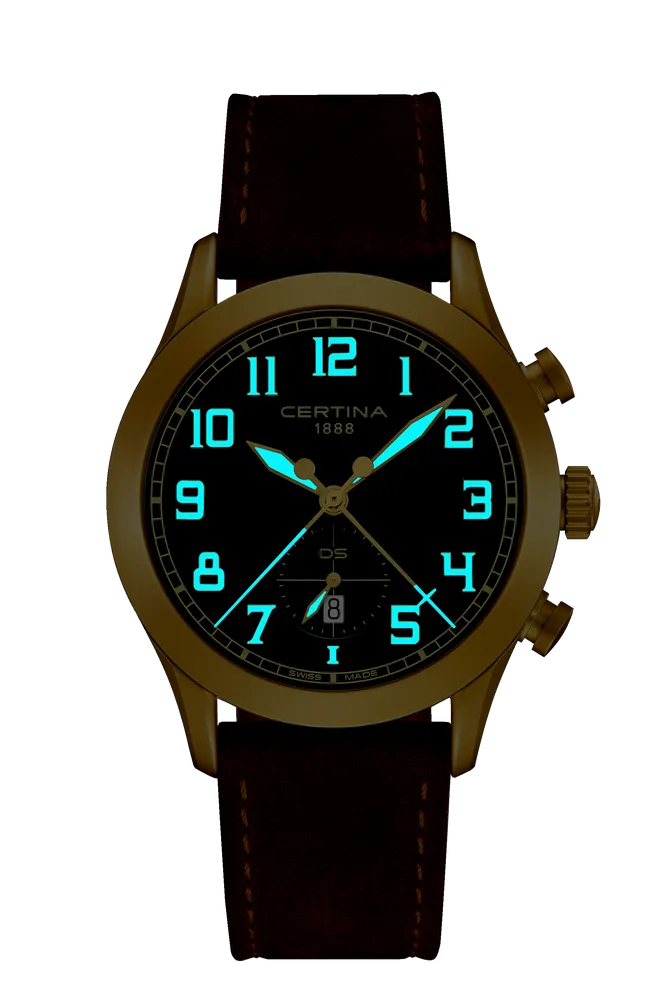 Certina DS Pilot Green C0246173609200 detay görseli 1