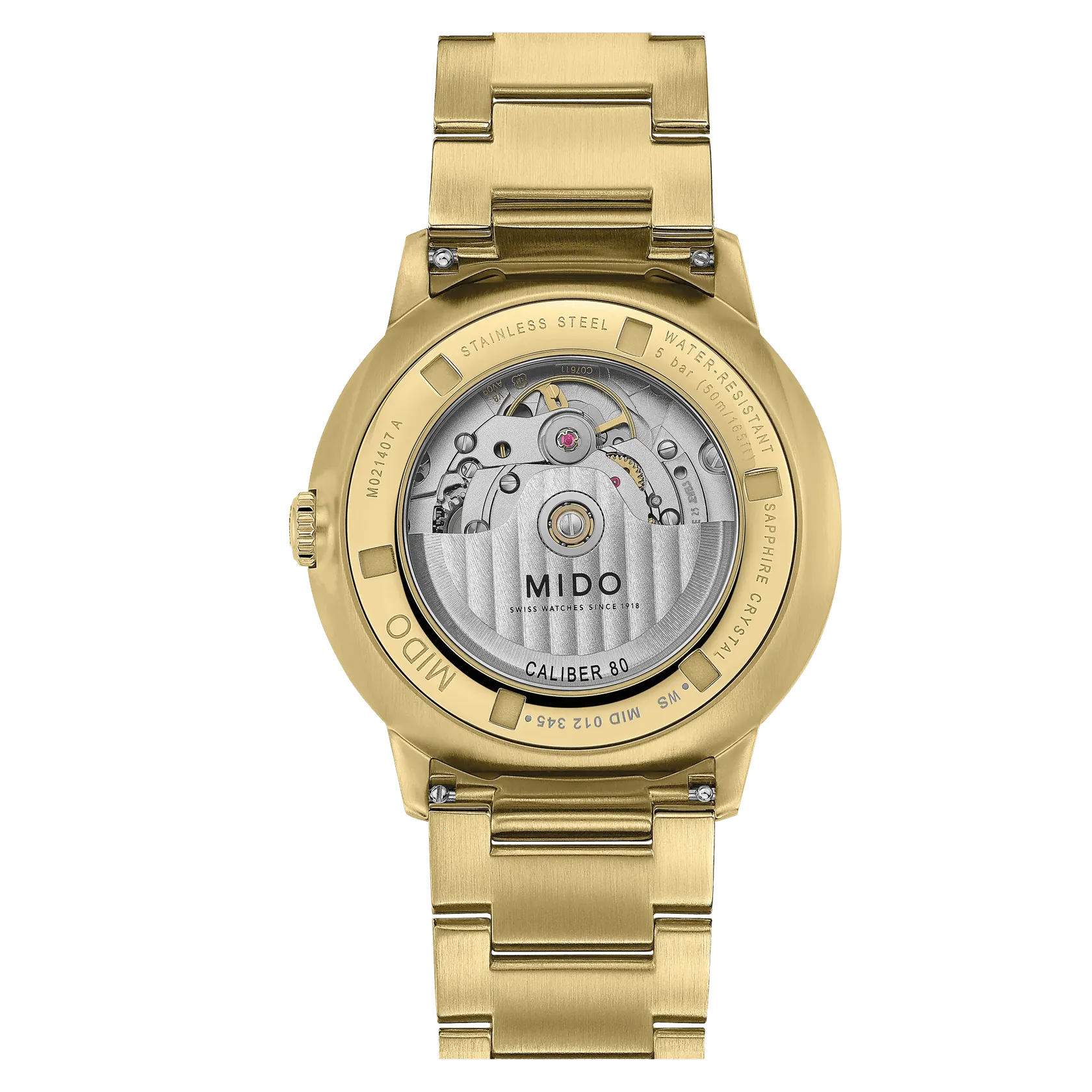 Mido Commander Gradient Otomatik Siyah M0214073341101 detay görseli 1