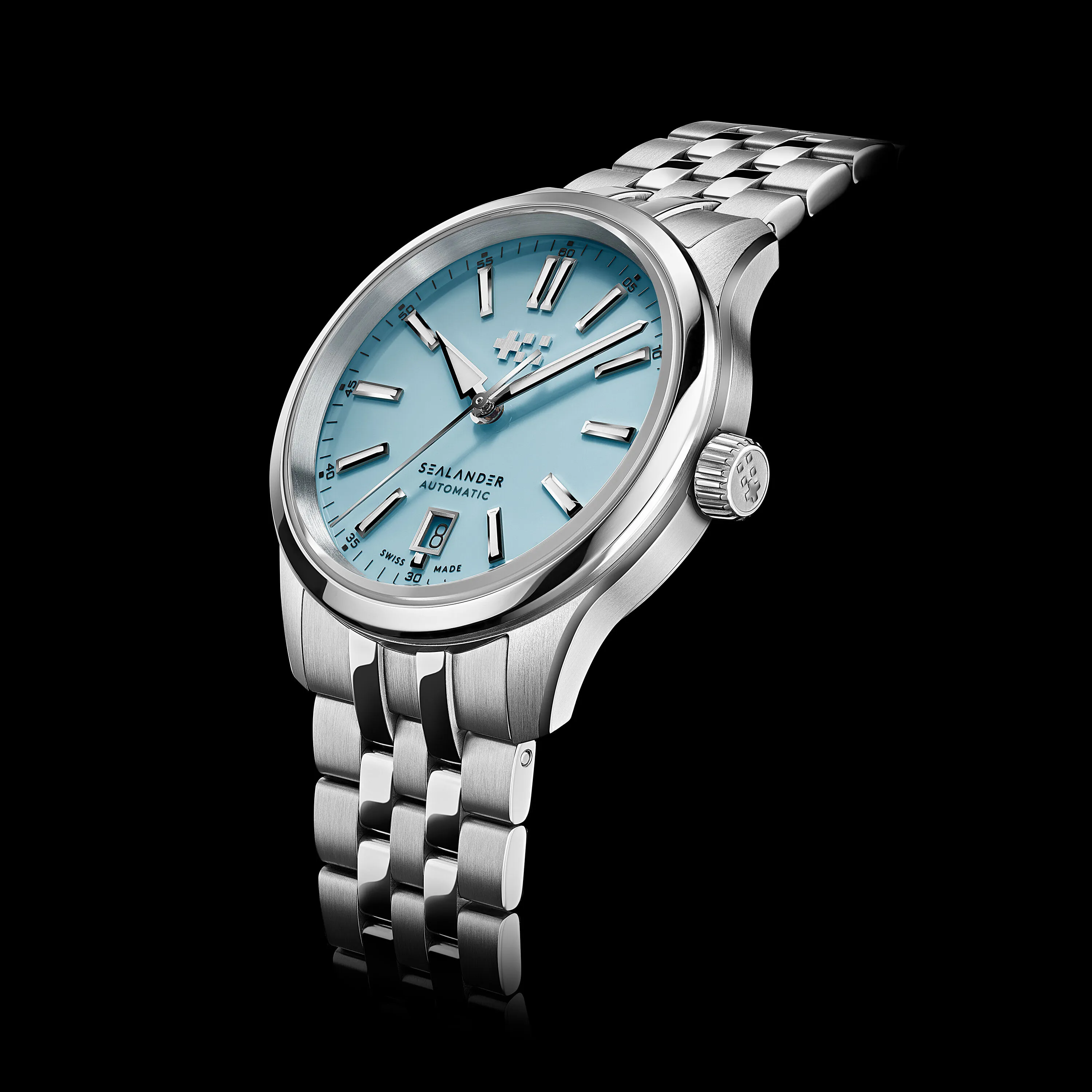 Christopher Ward C63 Sealander Automatic Sky Blue C6339ADA4S00B0B1 detay görseli 5