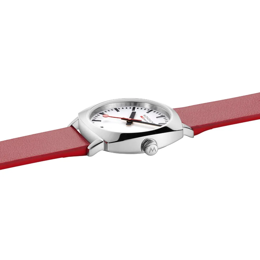 Mondaine Petite Cushion Red MSL31110LCV detay görseli 5