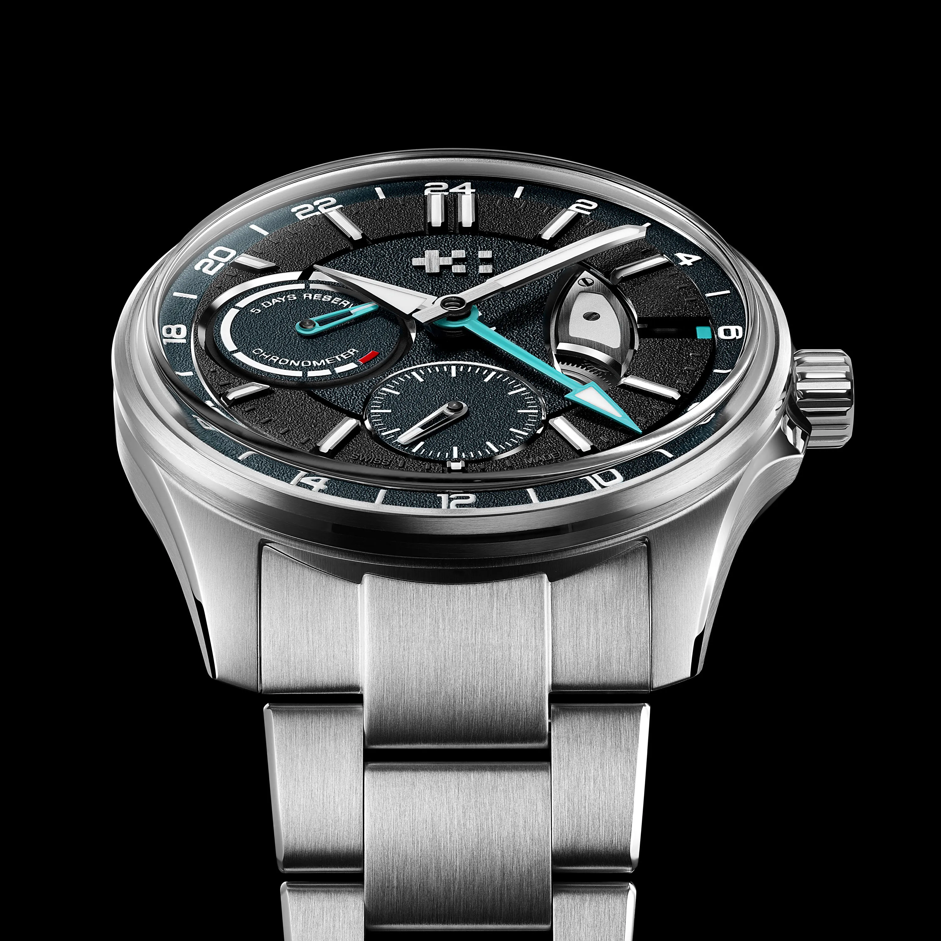 Christopher Ward C63 Sealander Otomatik Siyah C6340APG3S00K0B0 detay görseli 4