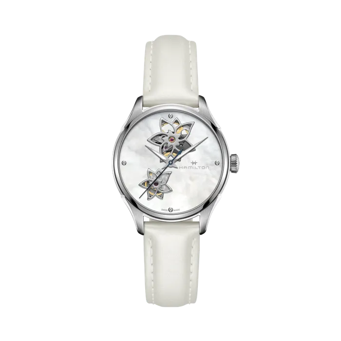 Hamilton Jazzmaster Open Heart Auto Otomatik Sedef H32115892