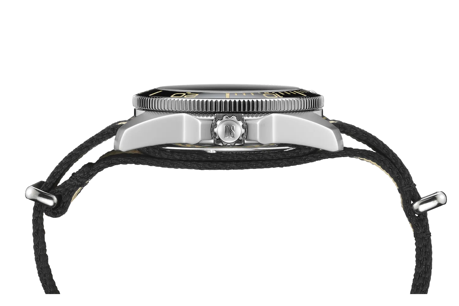 Certina DS Action Diver 40.5mm Powermatic 80 Otomatik Siyah C0484071805101 detay görseli 4