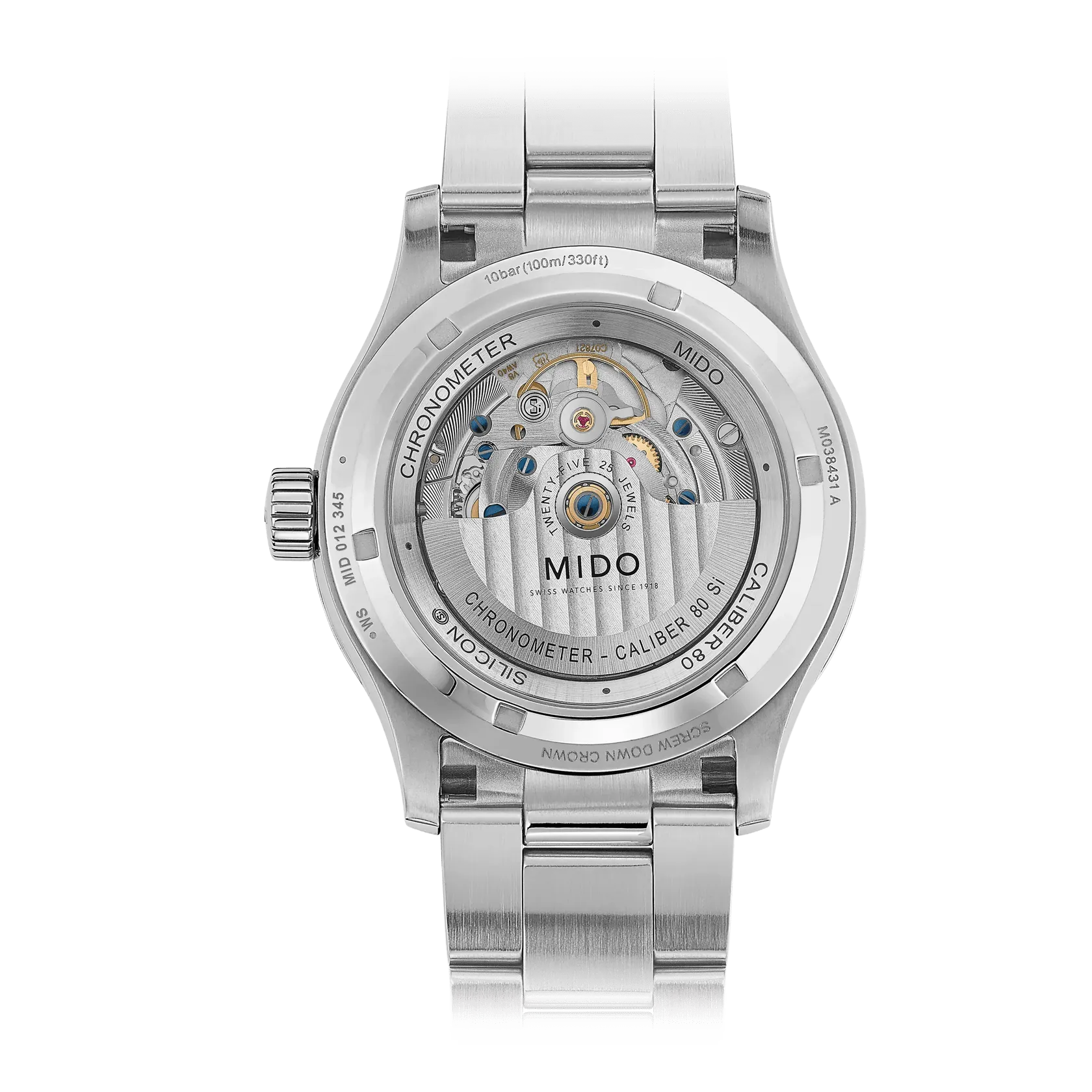 Mido Multifort Chronometer 1 Otomatik Mavi M0384311104100 detay görseli 1