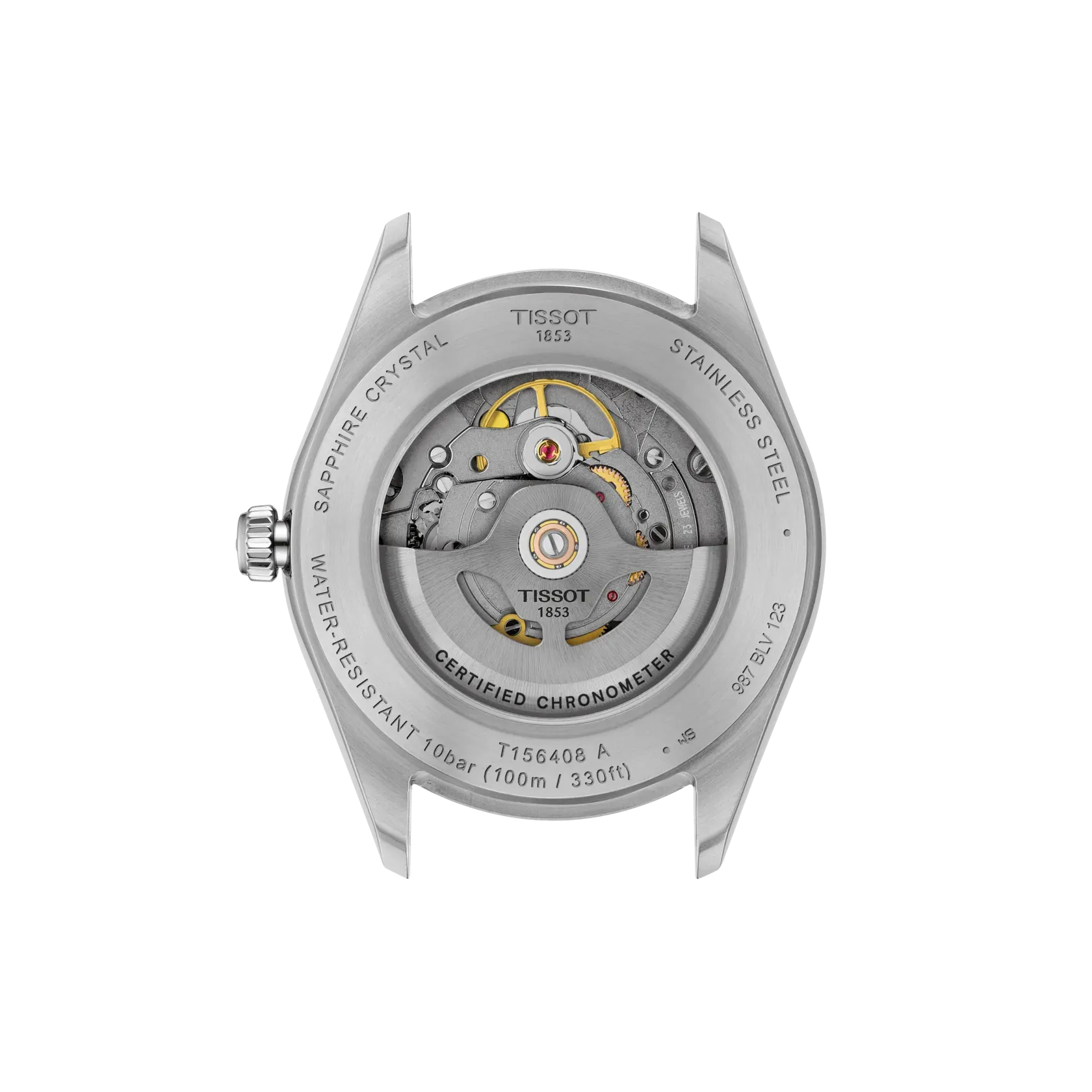 Tissot Ballade 39mm Otomatik Gümüş T1564081103300 detay görseli 2