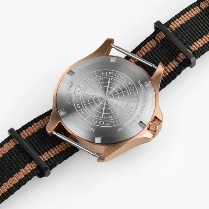 Hamilton Khaki Navy Scuba Otomatik Black H82565930 detay görseli 5