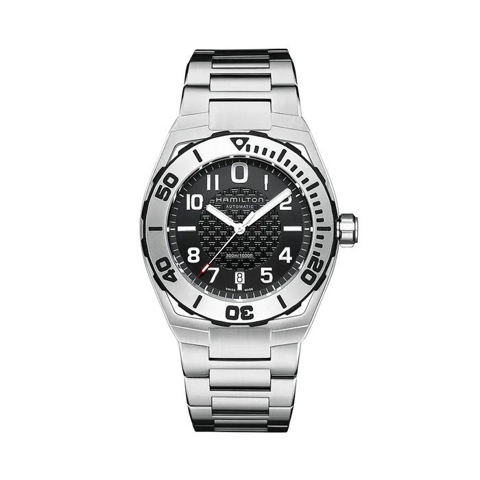 Hamilton Khaki Navy Sub Auto Otomatik Siyah H78615135