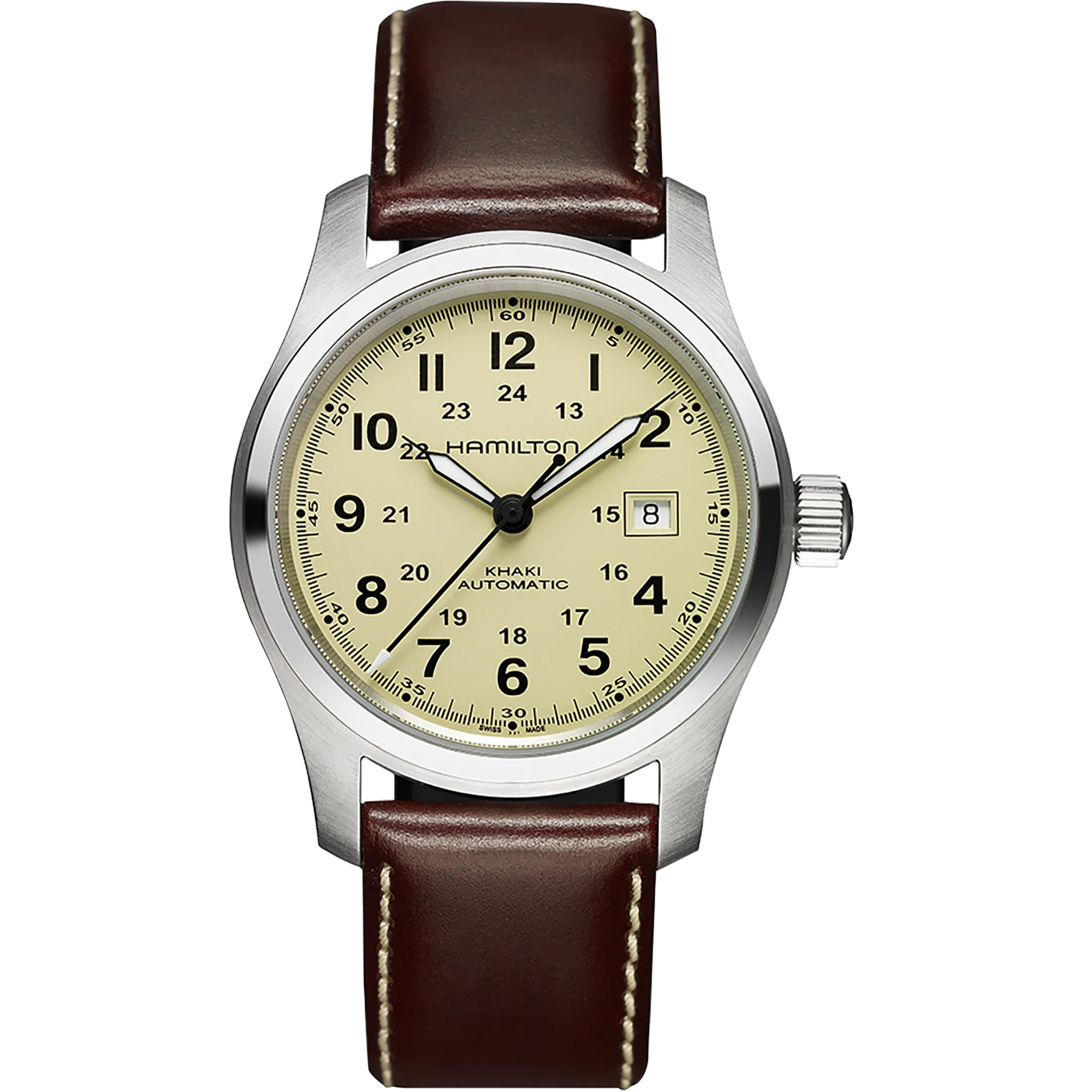 Hamilton Khaki Field Auto Otomatik Bej H70555523 detay görseli 1