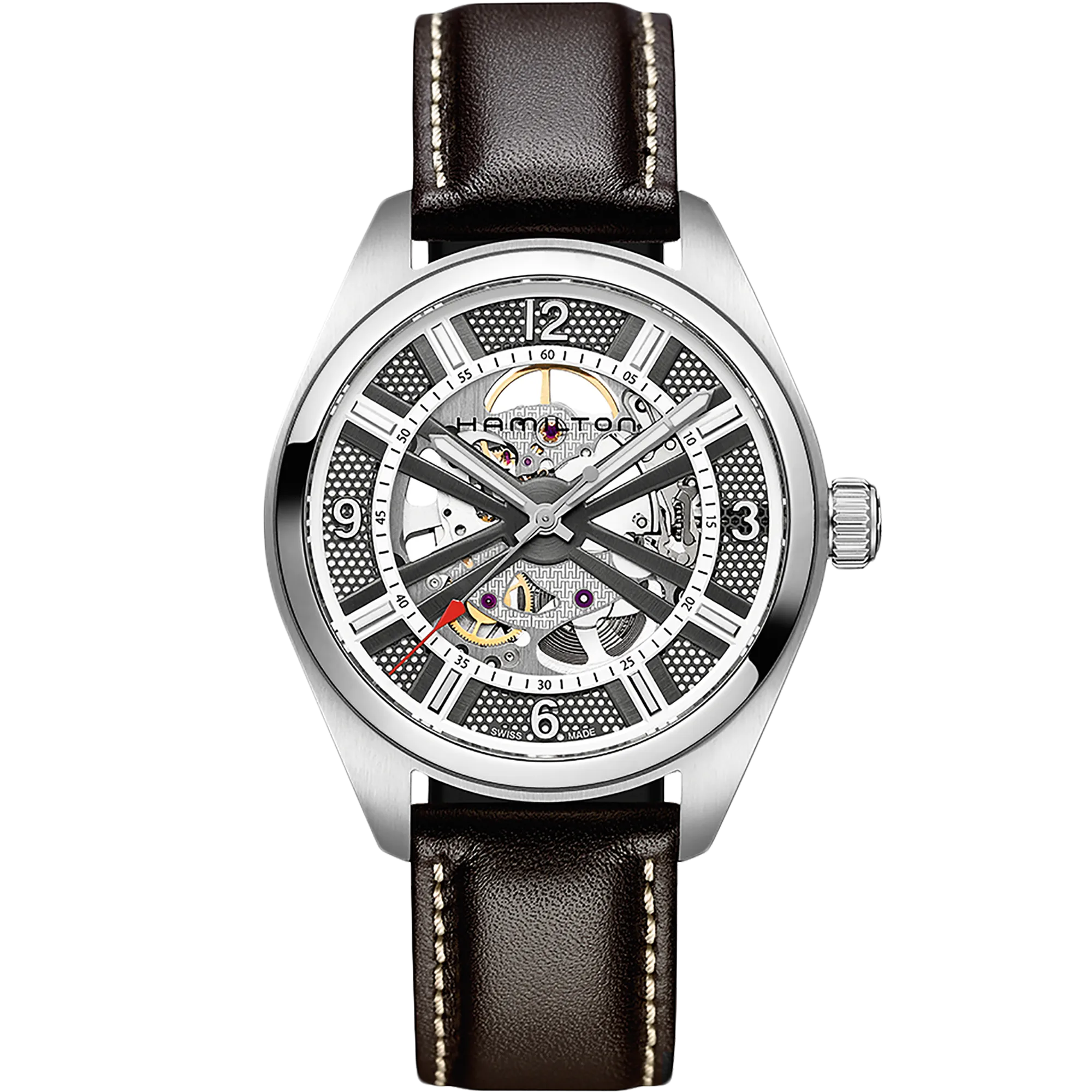 Hamilton Khaki Field Skeleton Auto Silver H72515585 detay görseli 1