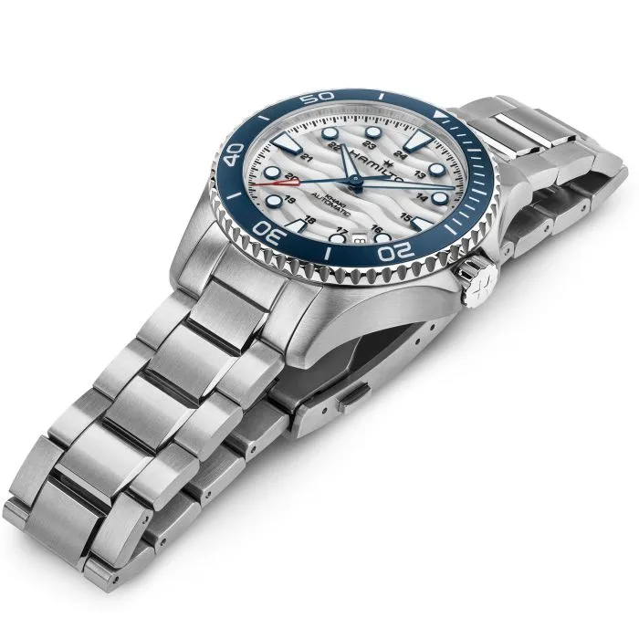 Hamilton Khaki Navy Scuba Auto 40mm Beyaz H82425110 detay görseli 2