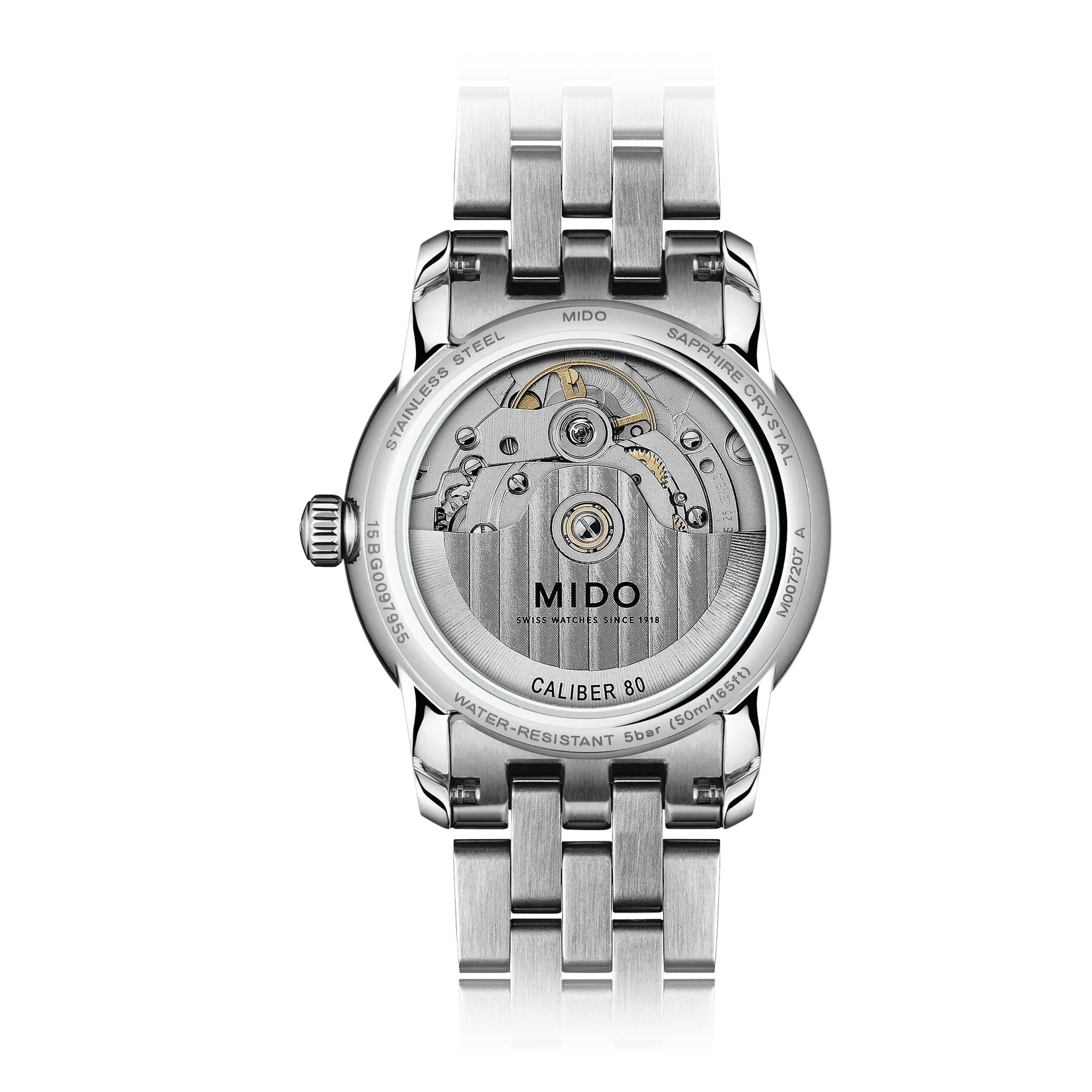 MIDO Baroncelli Diamonds Otomatik Silver M0072071103600 detay görseli 1