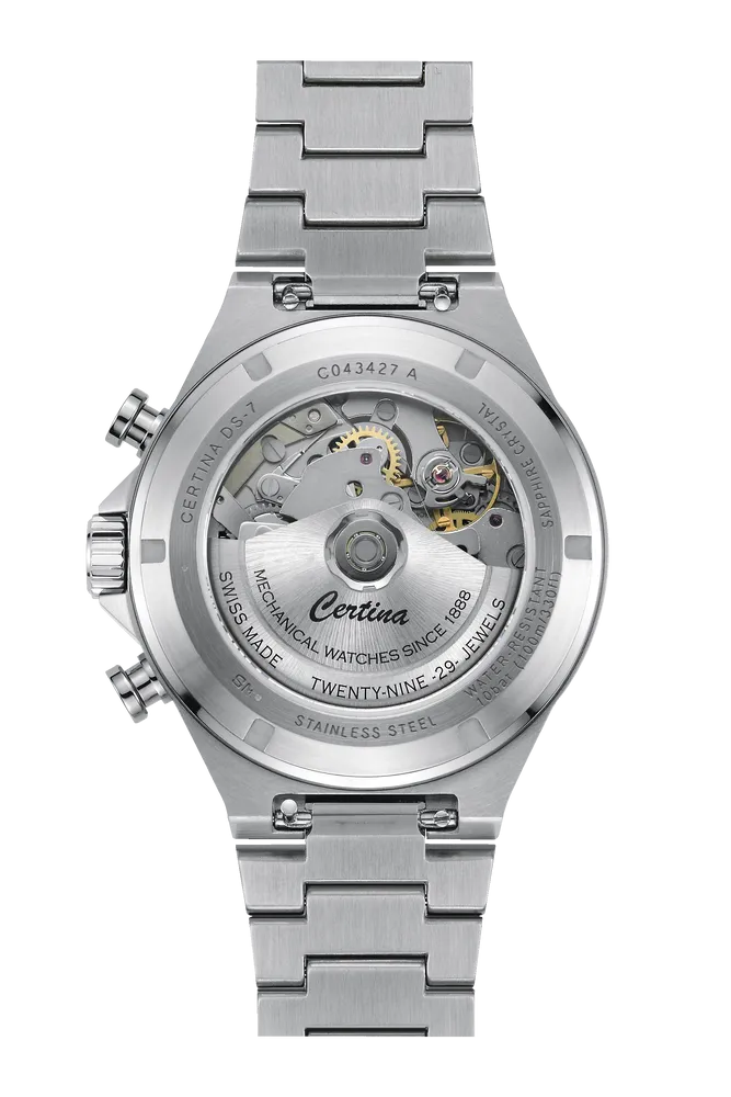 Certina DS-7 Chrono Auto Otomatik Yeşil C0434271109100 detay görseli 2