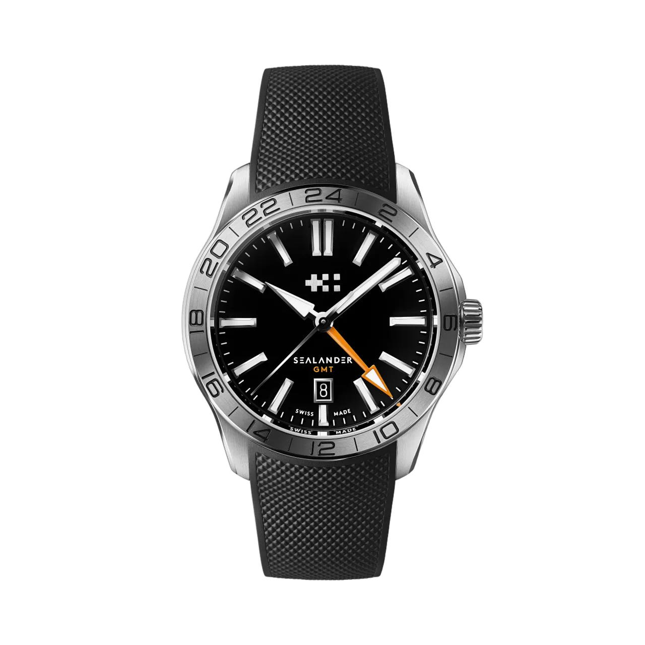 Christopher Ward C63 Sealander GMT Otomatik Siyah C6342AGM4S00K0RK