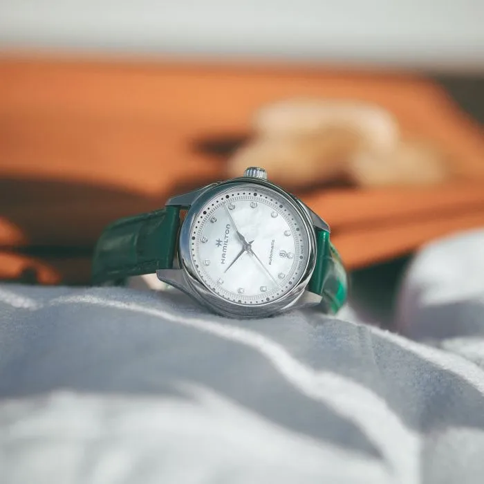 Hamilton Jazzmaster Auto Sedef H32275890 detay görseli 5