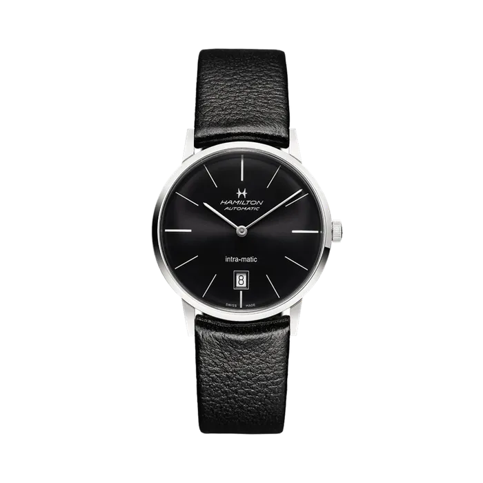 Hamilton American Classic Intra-Matic Auto Otomatik Siyah H38455731