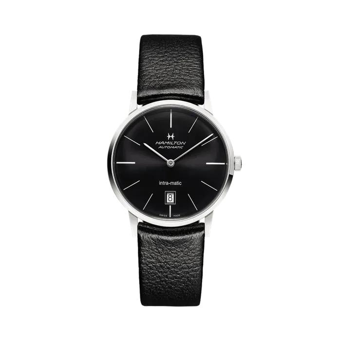 Hamilton American Classic Intra-Matic Auto Otomatik Siyah H38455731