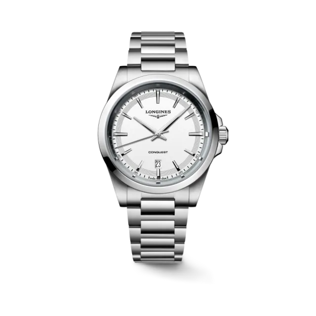 Beğenmek için çift tıkla Longines Conquest Kumlanmış Beyaz L38604126 Görsel 1