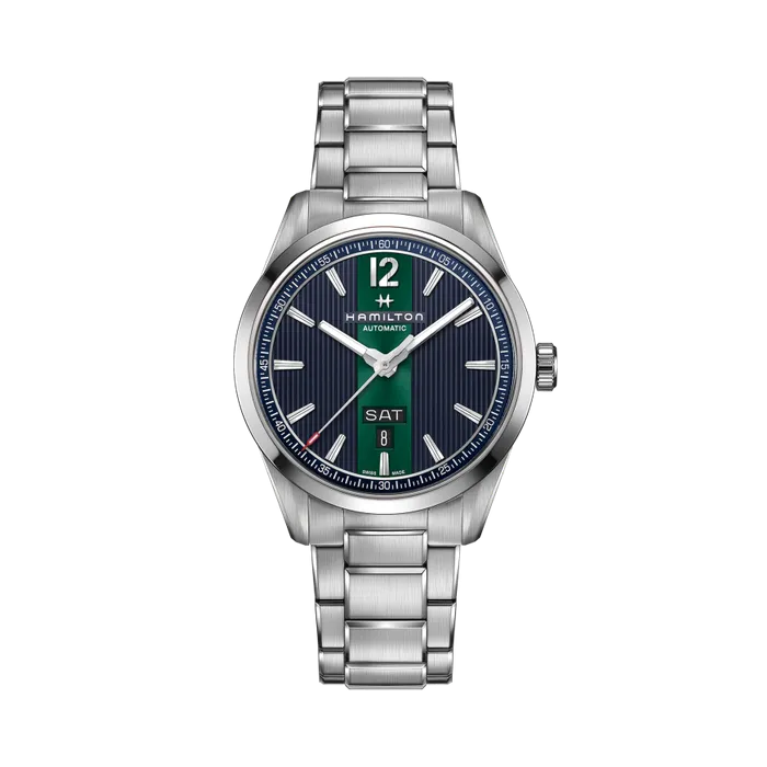 Hamilton Broadway Day Date Auto Otomatik Mavi H43515141