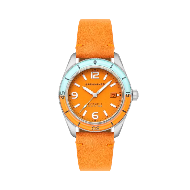 Beğenmek için çift tıkla Spinnaker Fleuss Automatic Exuberant Orange SP50550F Görsel 1