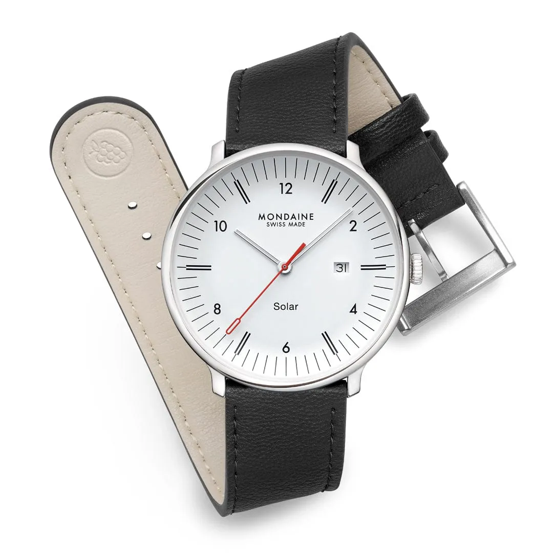 Mondaine Doppio Solar MLE41910LBV detay görseli 1