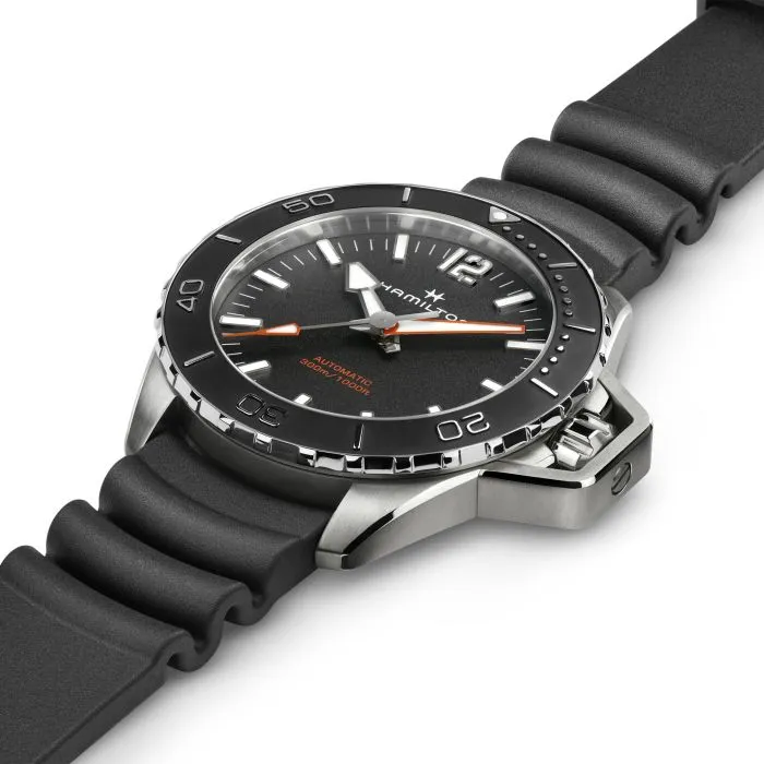 Hamilton Khaki Navy Frogman Otomatik Siyah H77825330 detay görseli 1