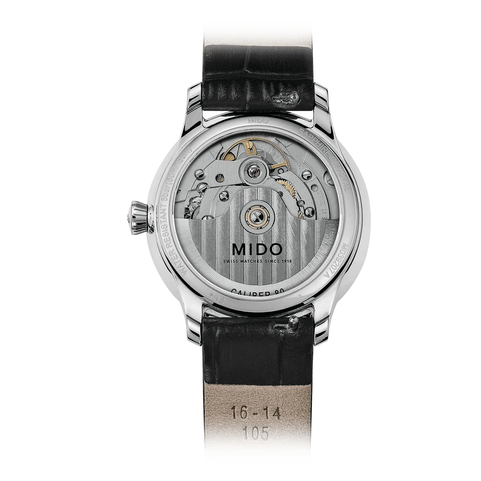 Mido Baroncelli Lady Day & Night Beyaz Sedef M0392071610600 detay görseli 3