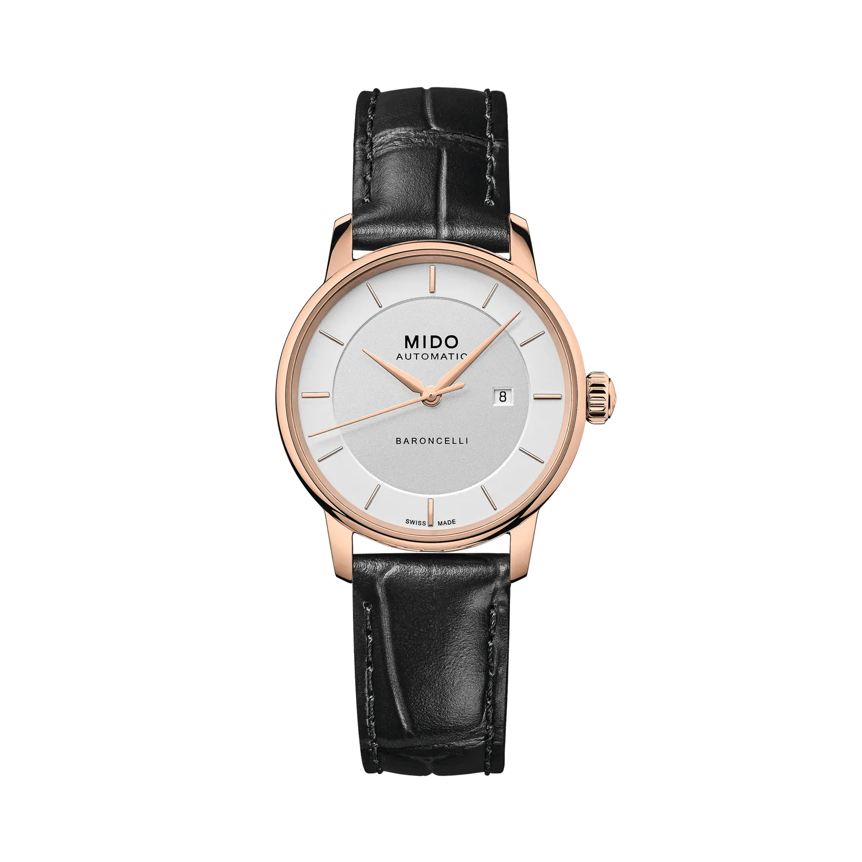 Mido Baroncelli Signature Lady Otomatik Silver M0372073603100