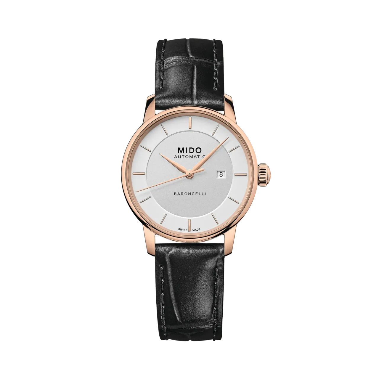 Mido Baroncelli Signature Lady Otomatik Silver M0372073603100