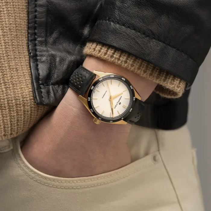 Hamilton Jazzmaster Performer Auto Otomatik Beyaz H36225770 detay görseli 3