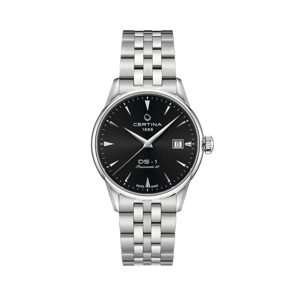 Certina DS-1 38mm Otomatik Siyah C0292071105100