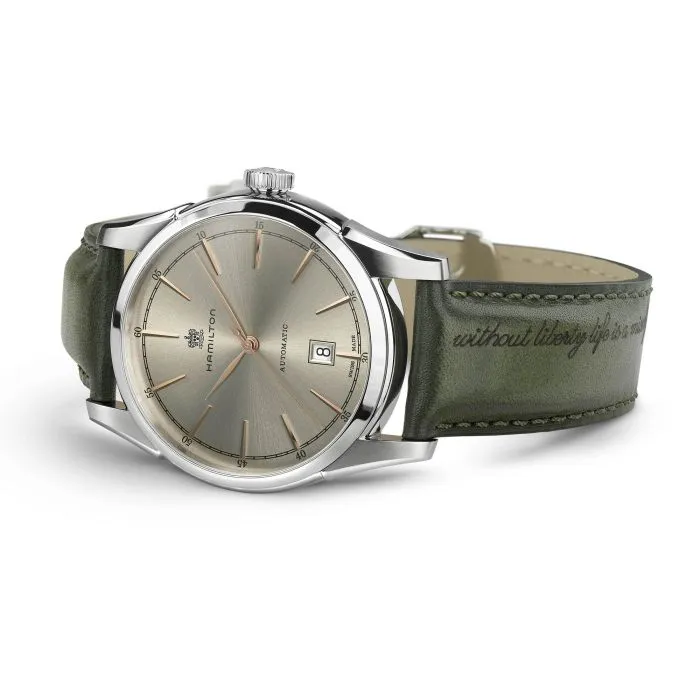 Hamilton American Classic Spirit Of Liberty Auto Otomatik Kahverengi H42415801 detay görseli 1