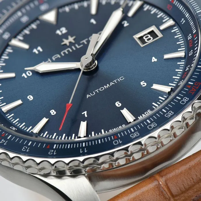Hamilton Khaki Aviation Converter Auto Otomatik Mavi H76645540 detay görseli 3