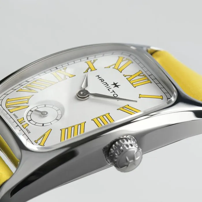 Hamilton American Classic Boulton Small Second Quartz M Beyaz H13321812 detay görseli 2