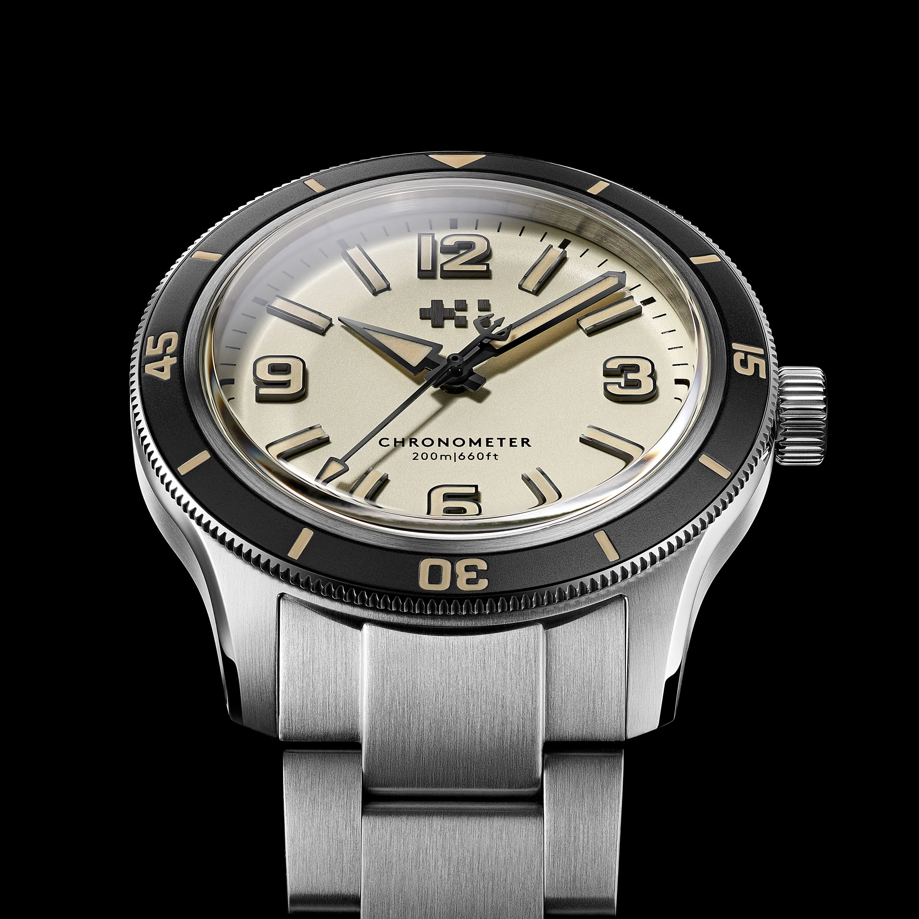 Christopher Ward C60 Trident Biscay Automatic Sand C6042C3H1S0KW0B0 detay görseli 4